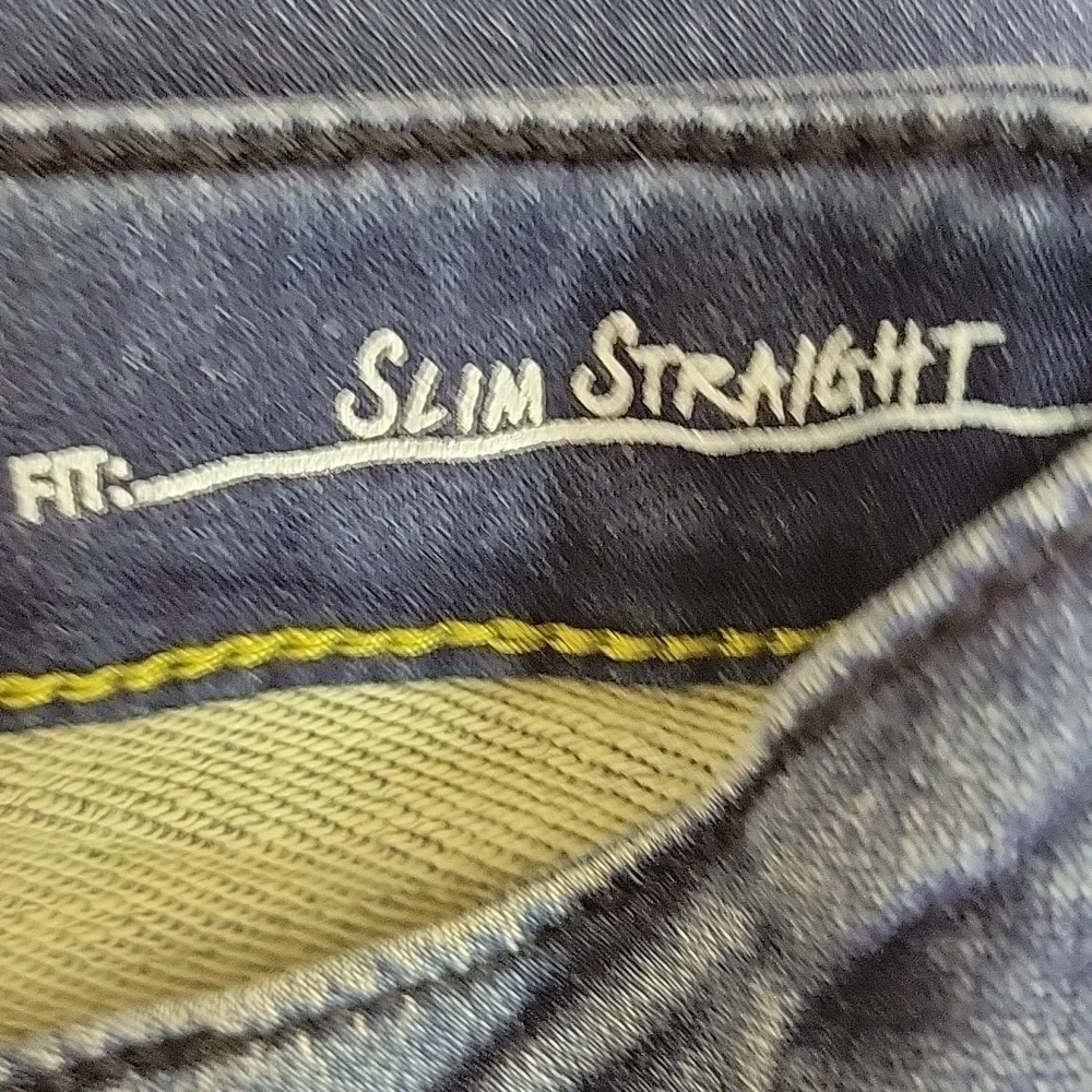 Eddie Bauer Kid's Slim Straight Blue Jeans Sz 6. New With Tags